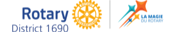 Bannière du Rotary 2024-2025